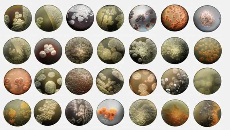 Microorganismos Eficientes: Una Solución Ecológica Poderosa. 1 Colonias de microorganismos